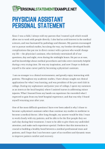 useful-physician-assistant-personal-statement-example