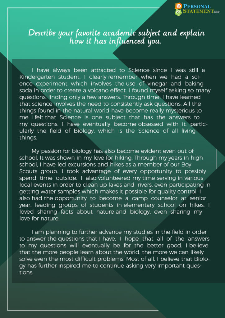 University Personal Statement Example university-personal-statement-example
