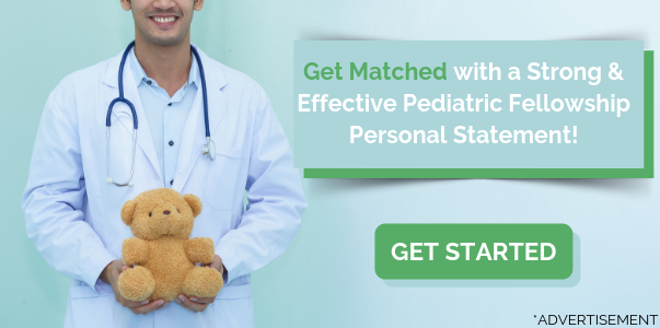 pediatrics personal statement writing